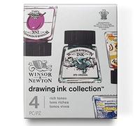 Winsor & Newton Drawing Inks, 4x 14ml