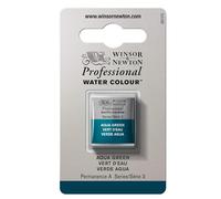Winsor & Newton Watercolor Paint, Aqua Green, Half Pan