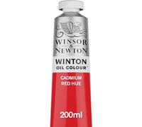 Winsor & Newton Winton 200ml Oil Colour - Cadmium Red Hue,1437095