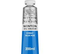 Winsor & Newton Winton Oil Paint Cobalt Blue Hue 200ml For Artists Painting