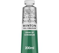 Winsor & Newton Winton 200ml Oil Colour - Oxide of Chromium,1437459