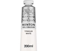 Winsor & Newton Winton 200ml Oil Colour - Titanium White,1437644