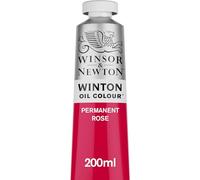 Winsor & Newton Winton 200ml Permanent Oil Colour - Rose,1437502