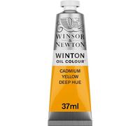 Winsor & Newton Winton 37ml Oil Colour Tube - Cadmium Yellow Deep Hue,1414115