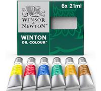 Winsor & Newton, Winton Oil Colour, 6x21ml Tube Set, Red