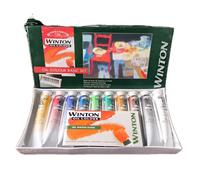 Winsor & Newton Winton Oil Colour Basic Set 10 x 21ml Tube NEW & SEALED
