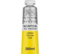 Winsor & Newton Winton 200ml Oil Colour - Lemon Yellow Hue,1437346