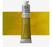 Winsor & Newton : Winton : Oil Paint : 200ml : Azo Yellow Green