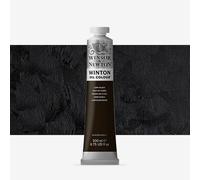 Winsor & Newton Winton 200ml Oil Colour - Lamp Black,1437337