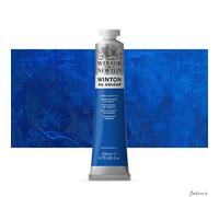 Winsor & Newton Winton 200ml Oil Colour - Cobalt Blue Hue,1437179