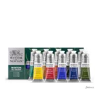 Winsor & Newton Winton Oil Paint, Starter Set of 10 x 37ml Tubes