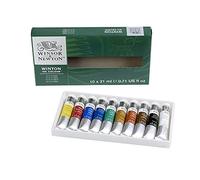 Winsor & Newton Winton Oil Paint, Set of 10 x 21ml Tubes