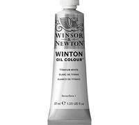 Winsor & Newton Winton Oil Paint, Titanium White, 37ml Tube