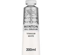 Winsor & Newton Winton Oil Paint, Titanium White Set, 2 x 200ml Tubes