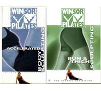 Winsor Pilates 2 DVD Set: BUN & Thigh Sculpting DVD + Accelerated Body Sculpting Dvd.