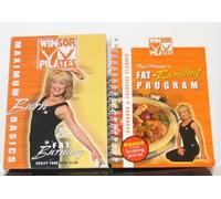 Winsor Pilates 2 WORKOUTS in 1 DVD + BONUS COOKBOOK: MAXIMUM BURN BASICS & FAT BURNING DVD. 1 MAT WORKOUT + 1 CARDIO WORKOUT that will help you lose unwanted pounds & inches in no time!