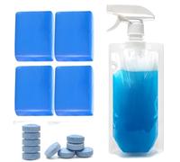 Winspeed Clay Bars Auto Detailing 400g Car Clay Bar Kit Include 4 Pack Premium Grade Car Clay Bars and 10 Pack Clay bar Lubricant Tablets and Portable Spray Bottle