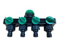 Winster 4 Way Garden Tap Connector Garden Watering For Hose Pipe Water Timer Hozelock