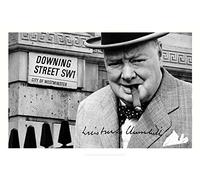 Winston Churchill Autographed Signed A4 Photo Print 2