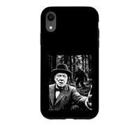Winston Churchill Bigfoot Selfie Vintage Photo Case for iPhone XR