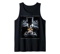 Winston Churchill British Birthday Cake Bday Funny Party Tank Top