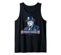 Winston Churchill British History Tank Top