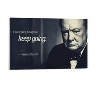 Winston Churchill General Motivational Poster Quote Inspirational Wall Art Poster Prints Home Decor Picture Canvas Painting Posters 16x24inch(40x60cm)