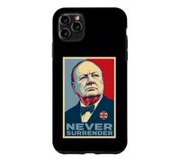 Winston Churchill Never Surrender Iconic Print Case for iPhone 11 Pro Max