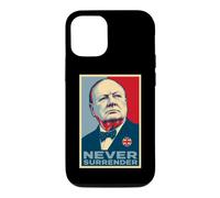 Winston Churchill Never Surrender Iconic Print Case for iPhone 12/12 Pro