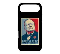 Winston Churchill Never Surrender Iconic Print Case for iPhone Air