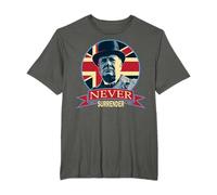 Winston Churchill Never Surrender T-Shirt
