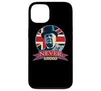 Winston Churchill Never Survives Case for iPhone 13