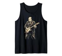 Winston Churchill Playing Electric Guitar Rock History 1 Tank Top