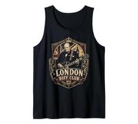Winston Churchill Playing Guitar British Rock Churchill Tank Top