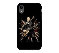 Winston Churchill Playing Guitar Rock Churchill Case for iPhone XR