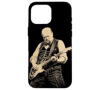 Winston Churchill Playing Guitar Vintage Case for iPhone 16 Pro Max