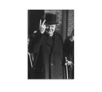 Winston Churchill Poster 4 Home Decor Wall Art Hanging Picture Print Bedroom Decorative Painting Room Aesthetic 20x30inch(50x75cm)