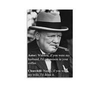 Winston Churchill Poster Art Wallpaper (3) Art Poster Canvas Painting Decor Wall Print Photo Home Modern Decorative Posters 20x30inch(50x75cm)