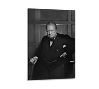 Winston Churchill Poster Artworks Picture Print Poster Wall Art Painting Canvas Decor Home Posters 16x24inch(40x60cm)