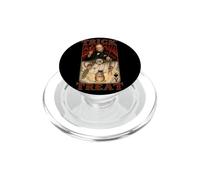 Winston Churchill Trick or Treat Devil Angel Playing Card PopSockets PopGrip for MagSafe