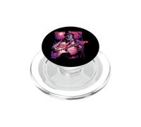Winston Churchill Vampire Playing Guitar British Music Band PopSockets PopGrip for MagSafe