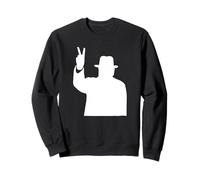 Winston Churchill Victory Sign British WWII Icon Sweatshirt