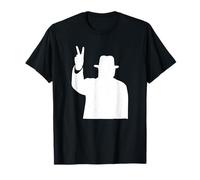 Winston Churchill Victory Sign British WWII Icon T-Shirt