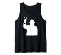 Winston Churchill Victory Sign British WWII Icon Tank Top
