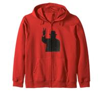 Winston Churchill Victory Sign British WWII Icon Zip Hoodie