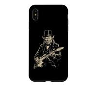 Winston Churchill Werewolf Playing Guitar British England UK Case for iPhone XS Max