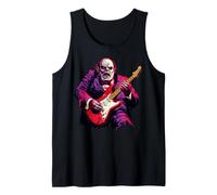 Winston Churchill Werewolf Playing Guitar British England UK Tank Top