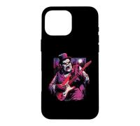 Winston Churchill Werewolf Playing Guitar Full Moon British Case for iPhone 16 Pro Max