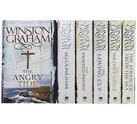 Winston Graham Poldark Series 6 Books Collection Set (Poldark books 7-12) (The Angry Tide, The Stranger From The Sea, The Miller's Dance, Bella Poldark, The Twisted Sword, The Loving Cup)