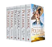 Winston Graham Poldark Volume 1 to 6 Books Collection Set A Novel of Cornwall (Ross Poldark, Demelza, Jeremy Poldark, Warleggan, The Black Moon, The Four Swans)
